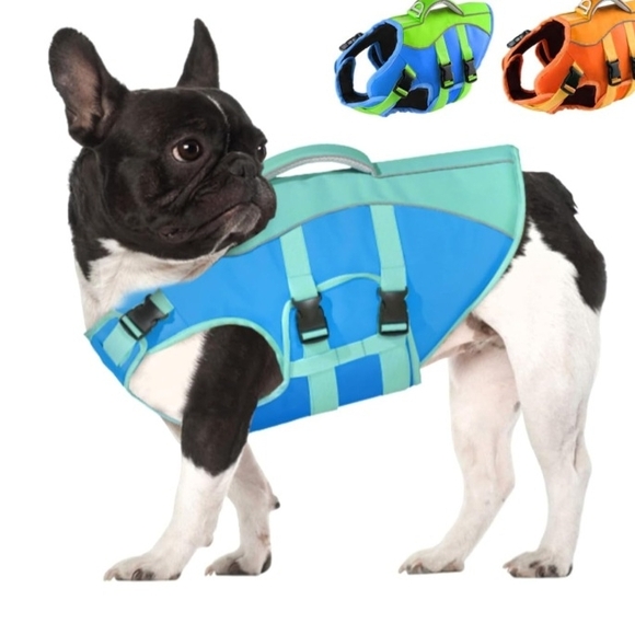 PETDSH Other - Aqua Blue Dog Safety Vest Size XS NWT